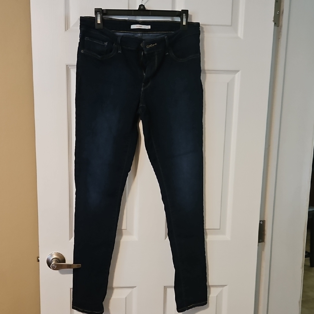Levi's Women's Dark Indigo Skinny Jeans